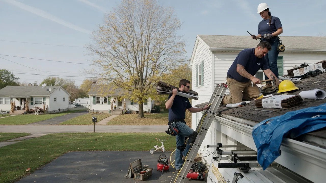 Local Roofing Contractors in Janesville, WI near me